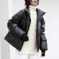 New Design Coat Girl Fashion Short Duck Silver Down Jacket High Quality Women For Winter Coat Girl